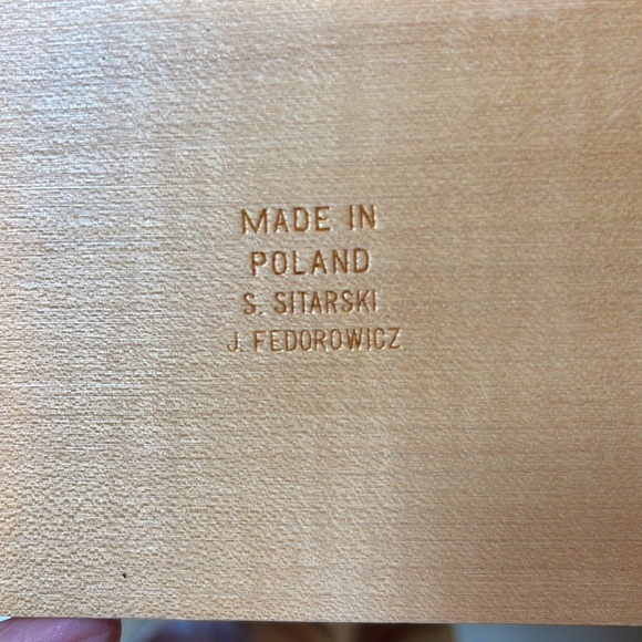 Nativity Scene: Vintage Handmade Wood by S. Sitarsky and J. Fedorowicz of Poland - Picture 7 of 7